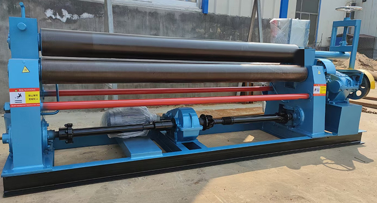What is the function of a plate rolling machine?